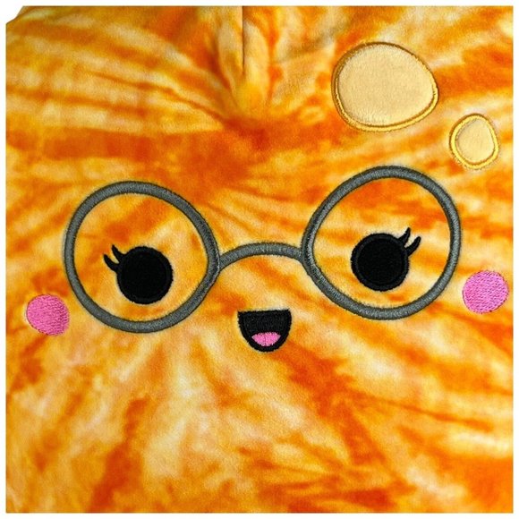 Squishmallow Judy The Tangerine Plush Orange 12 Inch Glasses Stuffed Animal Toy - Picture 3 of 9